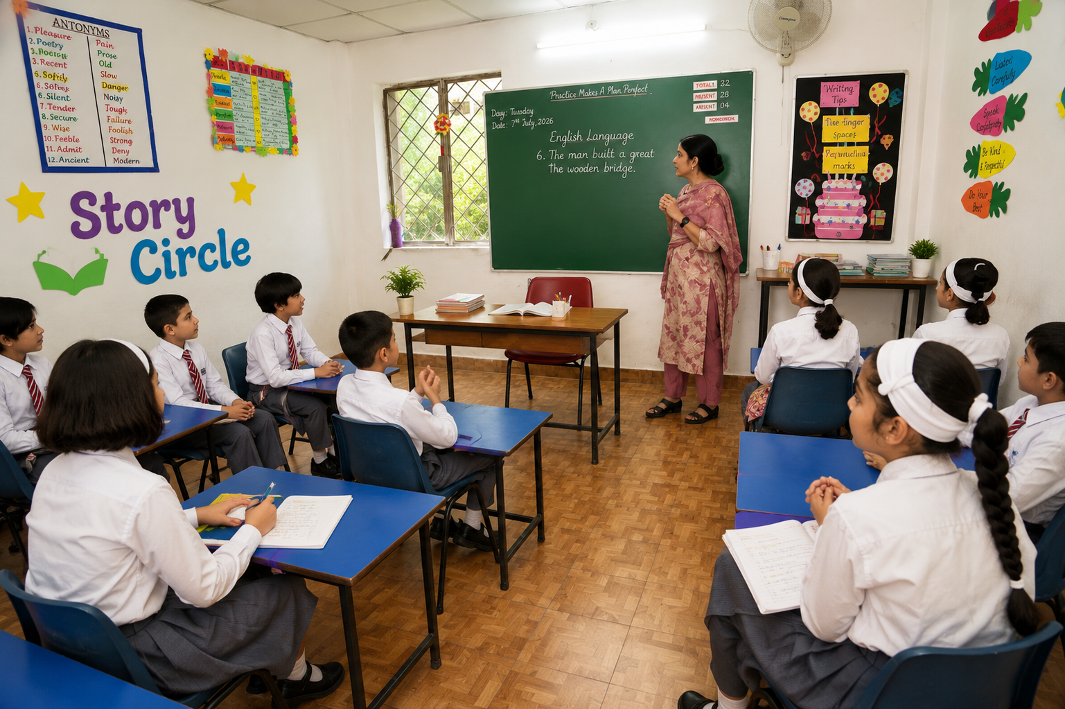 Children learning at Charmwood